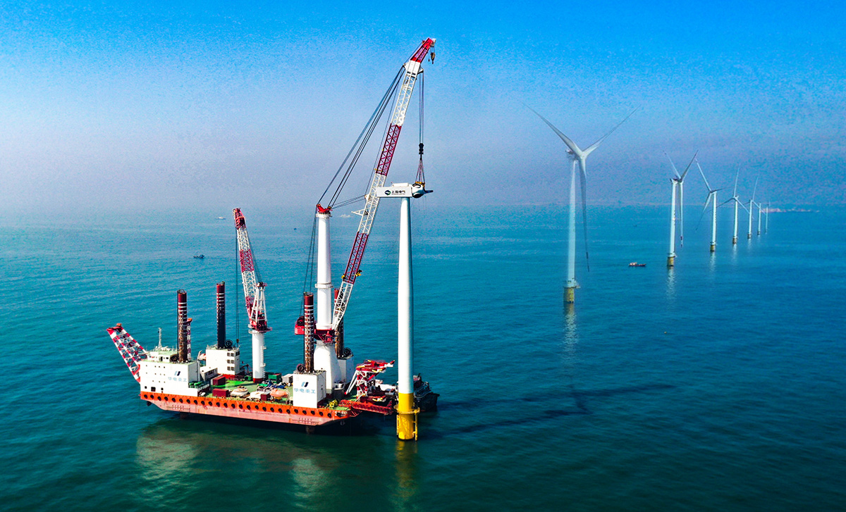 Huadian 1001 700T Wind Power Installation Platform