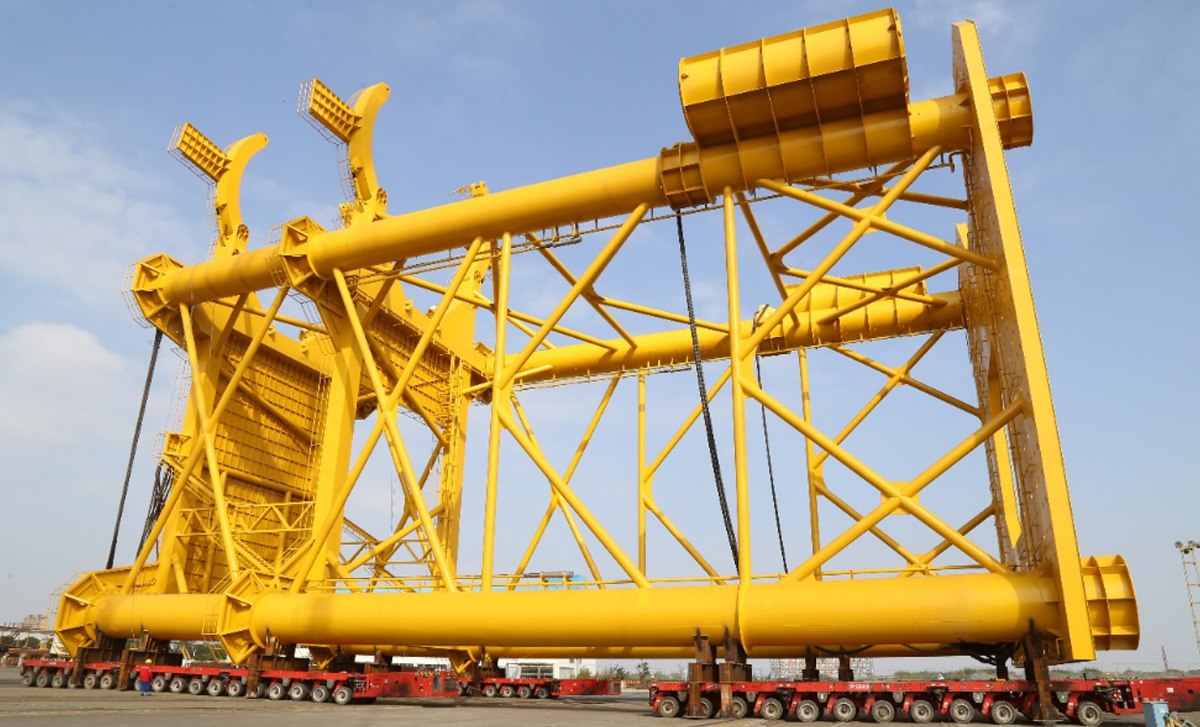 Offshore Wind Power Pile Driving Frame