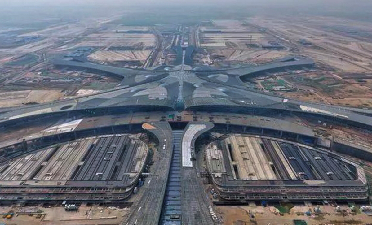 Beijing Daxing New Airport Departure Bridge